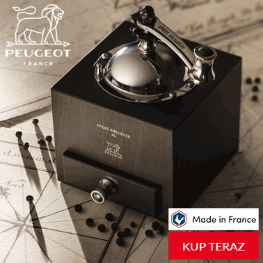 Tradycyjne młynki do pieprzu z korbką Peugeot