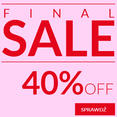 Wyprzedaż -40%