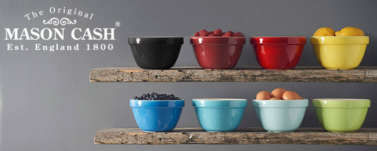 Kolorowe naczynia ceramiczne Mason Cash