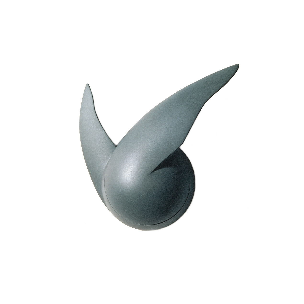 nowoczesny zegar alessi walter_wayle_ii_zegar_scienny, zegar bez tarczy i cyfr