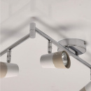 6-kierunkowy reflektor sufitowy w kolorach białym i beżowym w nowoczesnym stylu 542020706