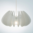 Abażur Michelle Norla Design mleczny półprzezroczysty 01 w/t