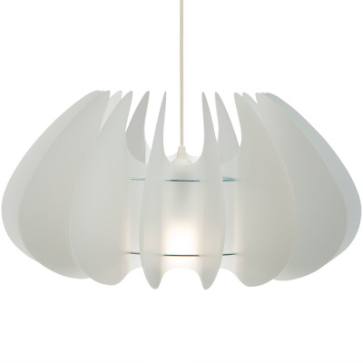 Abażur Michelle Norla Design mleczny półprzezroczysty 01 w/t