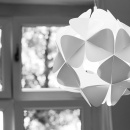 Abażur Orbital Kafti biały 006W