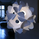 Abażur Orbital Kafti biały 006W