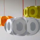 Abażur Oval Kafti biały 005W