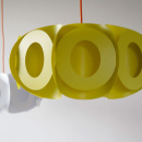 Abażur Oval Kafti różowy 005P