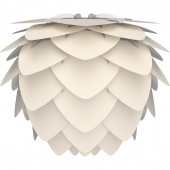 Aluminiowa lampa wisząca mini Aluvia UMAGE perłowa biel 02128