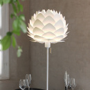 Aluminiowa lampa wisząca mini Aluvia UMAGE perłowa biel 02128