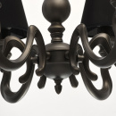 Antracytowa lampa sufitowa / wisząca MW-LIGHT Neoclassic 694010606