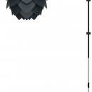 Antracytowa lampa wisząca do samodzielnego złożenia Aluvia UMAGE 02129