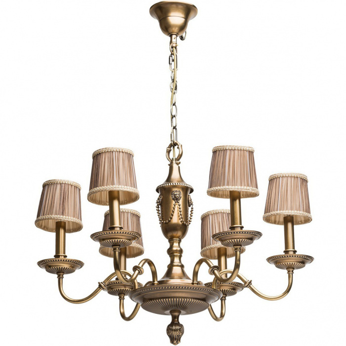 żyrandole mosiężne