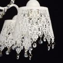 Ażurowa, delikatna biała lampa sufitowa Pauline MW-LIGHT Elegance 472011205