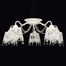 Ażurowa, delikatna biała lampa sufitowa Pauline MW-LIGHT Elegance 472011205