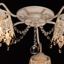 Ażurowa, delikatna biała lampa sufitowa Pauline MW-LIGHT Elegance 472011205