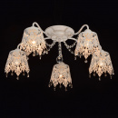 Ażurowa, delikatna biała lampa sufitowa Pauline MW-LIGHT Elegance 472011205
