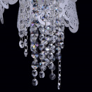 Ażurowa lampa sufitowa biała 8 żarówek MW-LIGHT Elegance 472010508