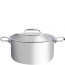 Bardzo duży garnek stalowo-aluminiowy 10,4 Litra Affinity de Buyer D-3742-28