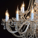 Bardzo duży żyrandol kryształowy na 18 żarówek Carolina MW-LIGHT Crystal 367012918