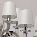 Bardzo duży żyrandol LED na 15 żarówek RegenBogen Megapolis 659011015