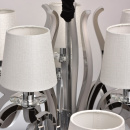 Bardzo duży żyrandol LED na 15 żarówek RegenBogen Megapolis 659011015