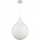 Biała kropla - lampa wisząca Dewdrop Maytoni Modern P225-PL-400-N