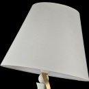 Biała lampa podłogowa Intreccio Maytoni Classic ARM010-01-W