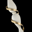 Biała lampa podłogowa Intreccio Maytoni Classic ARM010-01-W