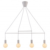 Biała lampa wisząca Alto Candellux 34-70906