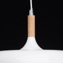 Biała lampa wisząca do kuchni lub jadalni MW-LIGHT Megapolis 636010701