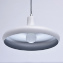 Biała lampa wisząca do restauracji - styl retro MW-LIGHT Megapolis 636010101