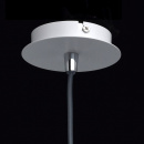 Biała lampa wisząca do restauracji - styl retro MW-LIGHT Megapolis 636010101