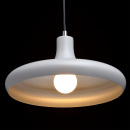 Biała lampa wisząca do restauracji - styl retro MW-LIGHT Megapolis 636010101