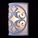 Biały ażurowy kinkiet do sypialni, salonu lub restauracji 249026501