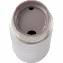 Biały kubek termiczny 500 ml z wewnętrzną powłoką ceramiczną Kyocera Twist Top MB-17SWH