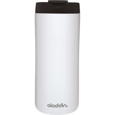 Biały kubek termiczny ze stali nierdzewnej, Leak-Lock™ Aladdin 0,35 Litra 10-08542-005