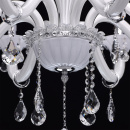 Biały żyrandol wiszący do salonu MW-LIGHT Elegance 483011208