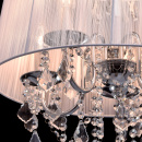 Biały żyrandol wiszący z kryształowym zdobieniem Federica MW-LIGHT 379017805