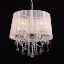 Biały żyrandol wiszący z kryształowym zdobieniem Federica MW-LIGHT 379017805