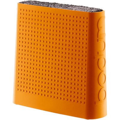 Blok do noży ceramicznych Bistro Bodum pomarańczowy BD-11089-106