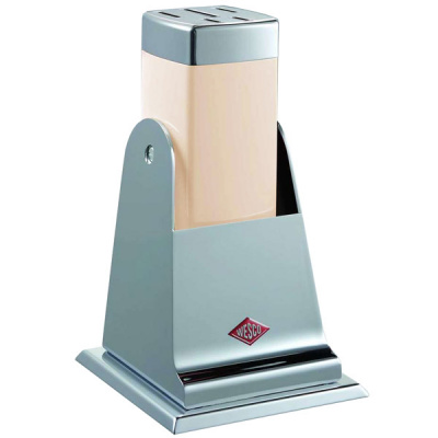 Blok na noże kuchenne Wesco beżowy W-322601-23