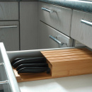 Blok na noże z 4 nożami ceramicznymi Kyocera Black ALE020573