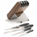 Blok z nożami kuchennymi orzechowy Signature Q Robert Welch SIGQW2091V/5