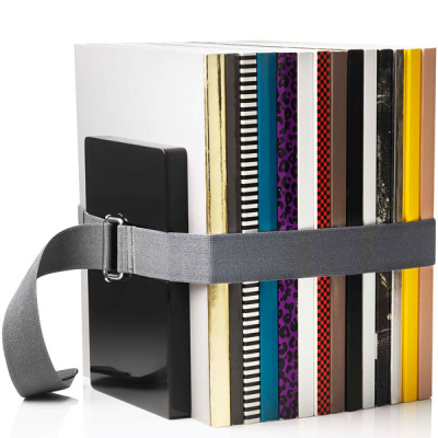 Book Binder Menu mały czarny 40005