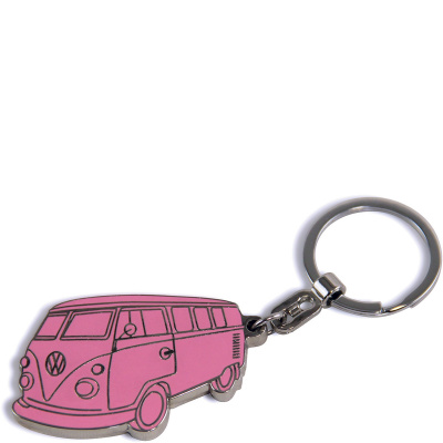 Breloczek do kluczy samochodowych VW T1 Bus różowy BR-BUKH14