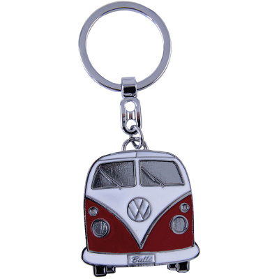 Brelok do kluczy samochodowych VW T1 Bus czerwony BR-BUKH01
