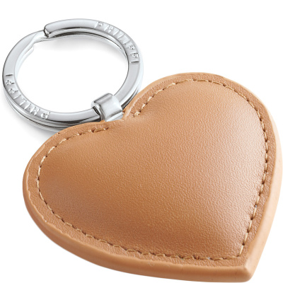 Brelok do kluczy serce Cora Philippi beżowy P273036