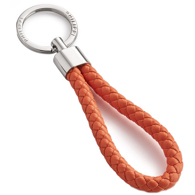 Brelok samochodowy do kluczy Sergio Philippi pomarańczowa skóra P273064