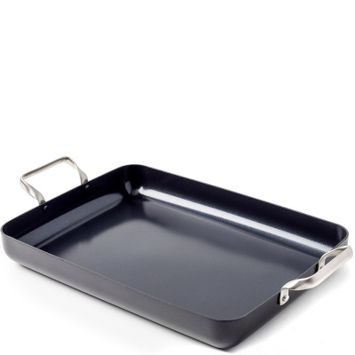 Brytfanna aluminiowa z powłoką ceramiczną, wysokie uchwyty GreenPan CC001381-001