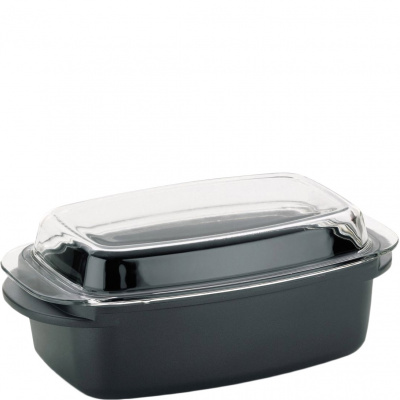 Brytfanna aluminiowa ze szklaną pokrywą Kerros Kela 6,5 Litra KE-11563